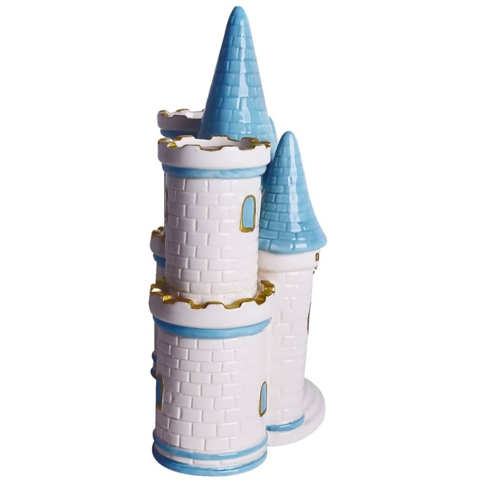 Large Piggy Bank Ceramic Princess Castle - Picture 3 of 8